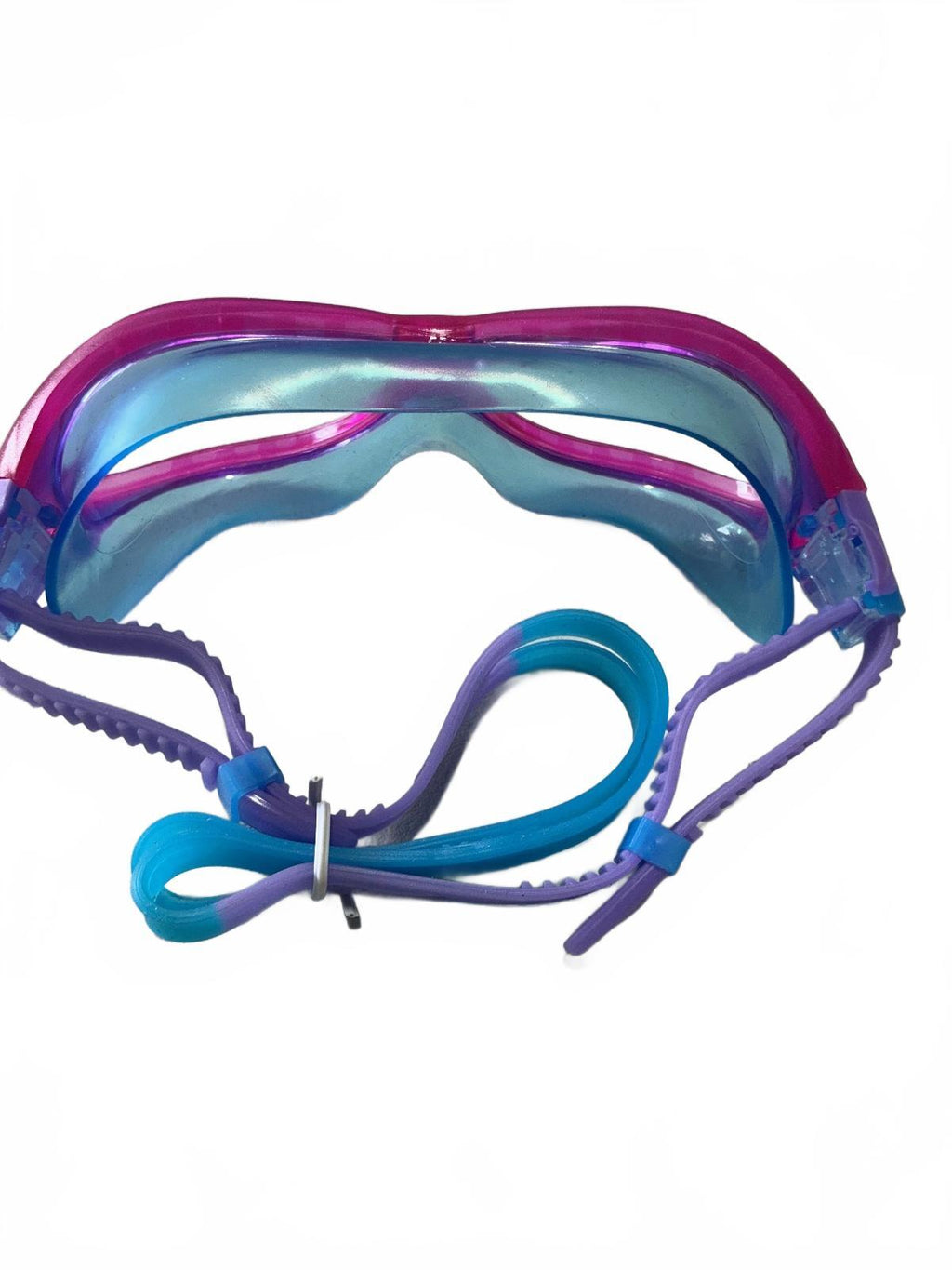 Speedo Swimming Goggles and Zoggs Mask Set Blue Green Size Adjustable