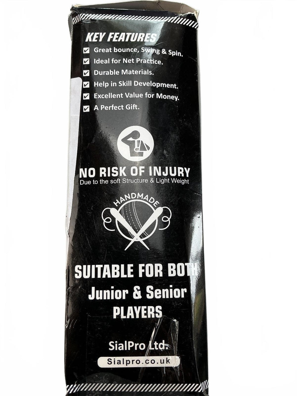 SialPro Cricket Balls Pack of 2 Practice Training Size Standard
