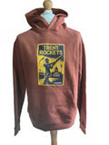Trent Rockets Brown Hoodie Sweatshirt Size S Casual Sportswear