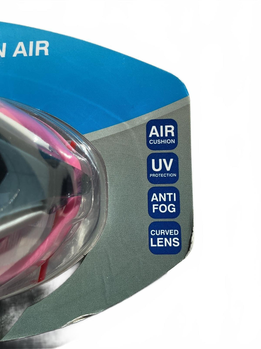 Zoggs Fusion Air Pink Swimming Goggles with Air Cushion Adults
