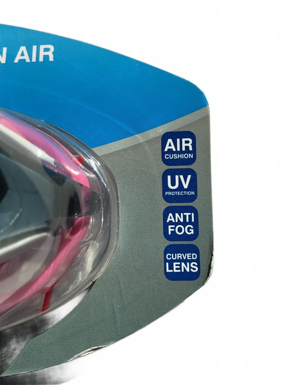 Zoggs Fusion Air Pink Swimming Goggles with Air Cushion Adults