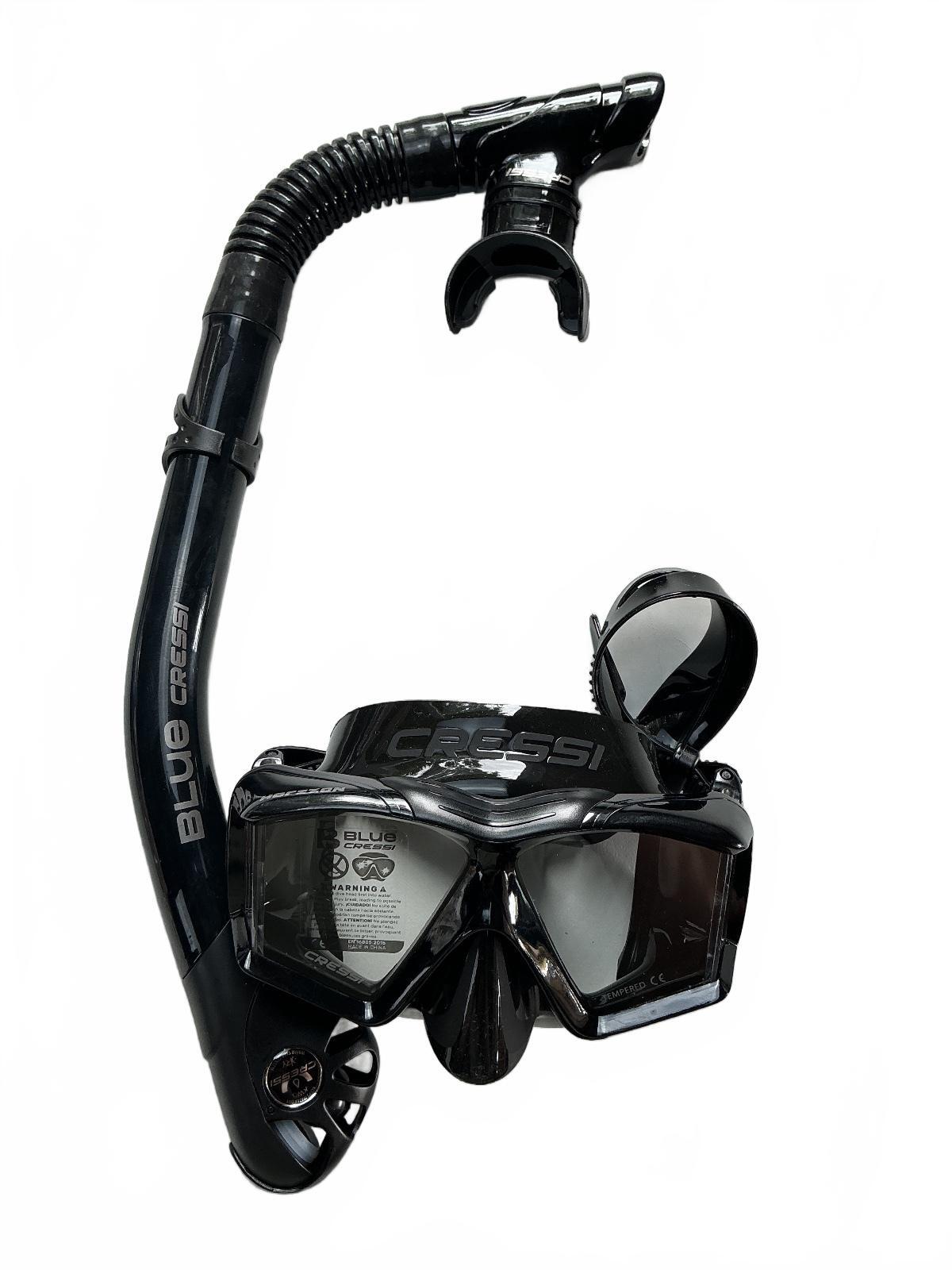 *New* Cressi Horizon & Scilla Snorkeling Combo Mask And Snorkel