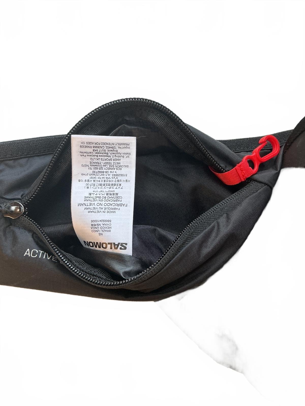 Salomon Active Belt with Water Bottle Holder Size Adjustable