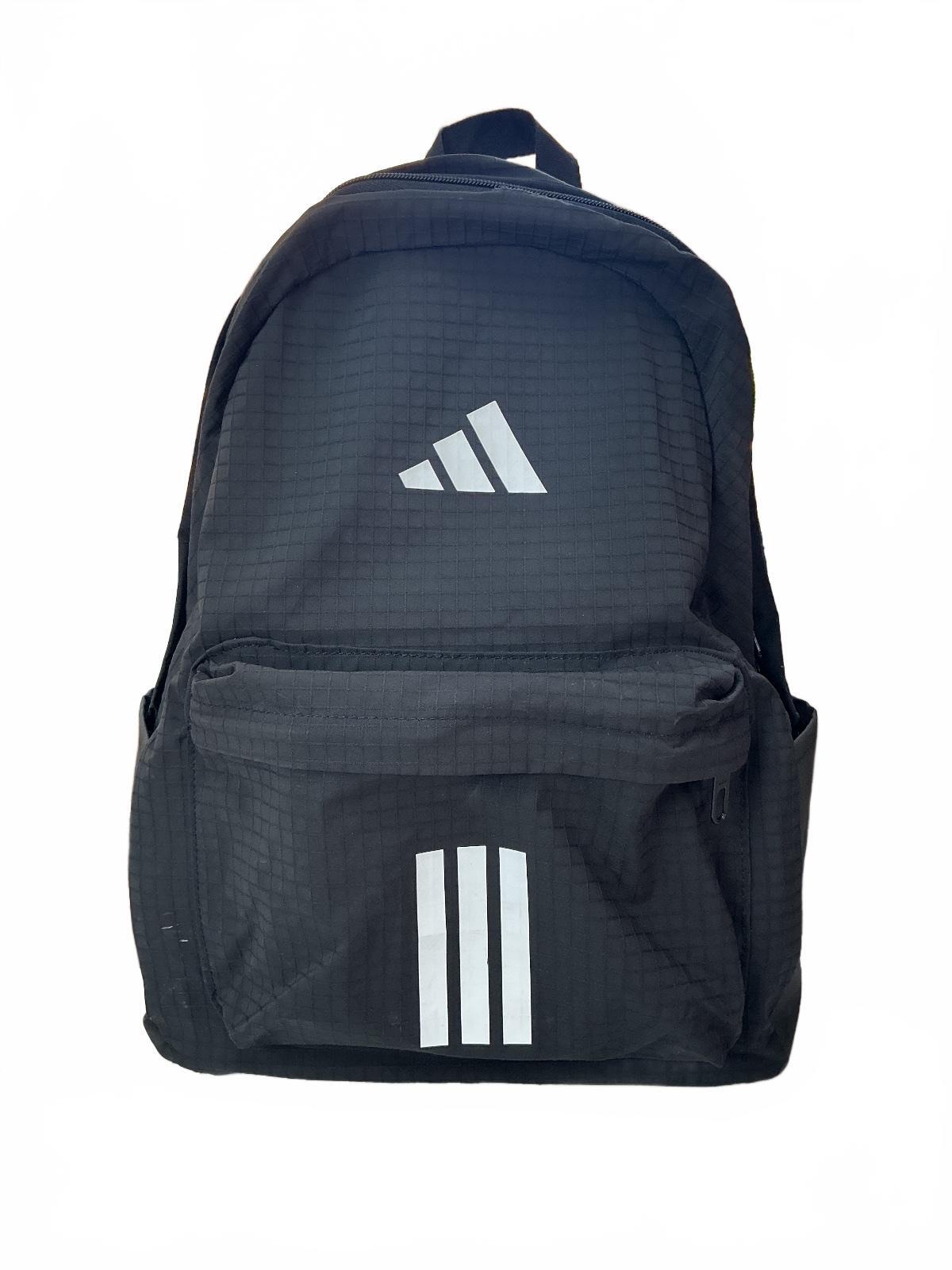 Adidas Classic Unisex Backpack Black Durable Lightweight Sports Bag