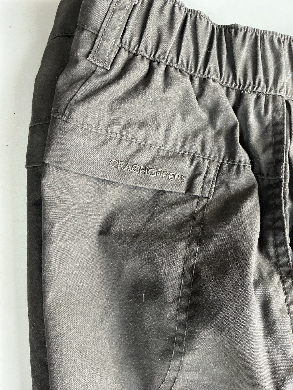 Craghoppers Kiwi Trousers Men 40 EU/50 R Grey Water-Resistant Fabric