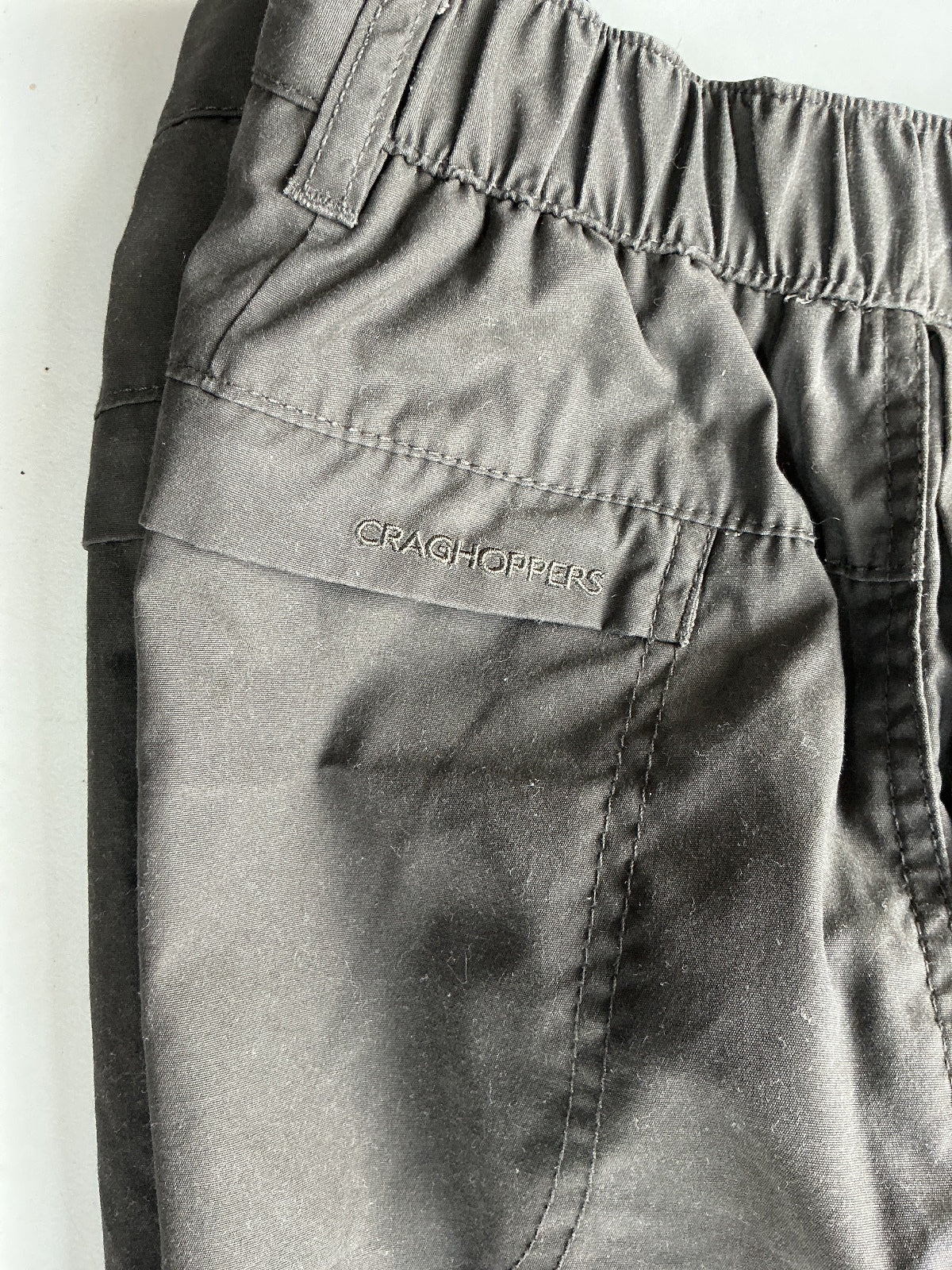 Craghoppers Kiwi Trousers Men 40 EU/50 R Grey Water-Resistant Fabric