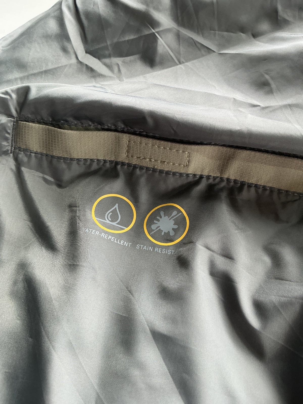*NEW* camel active Men's Hooded Jacket Khaki Size XXL Lightweight Waterproof
