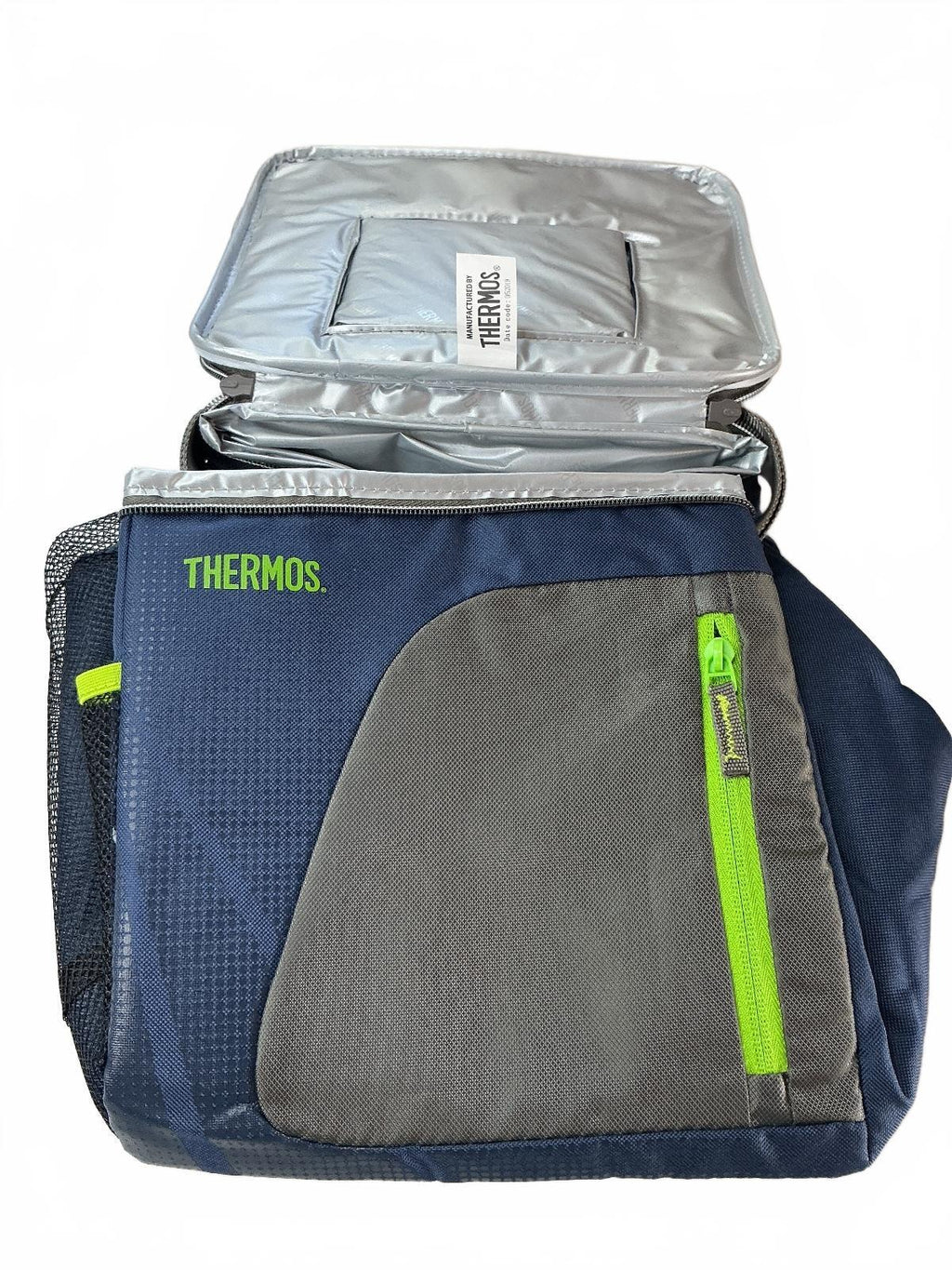 Thermos Insulated Cooler Bag 15L Blue Grey Lightweight Portable New