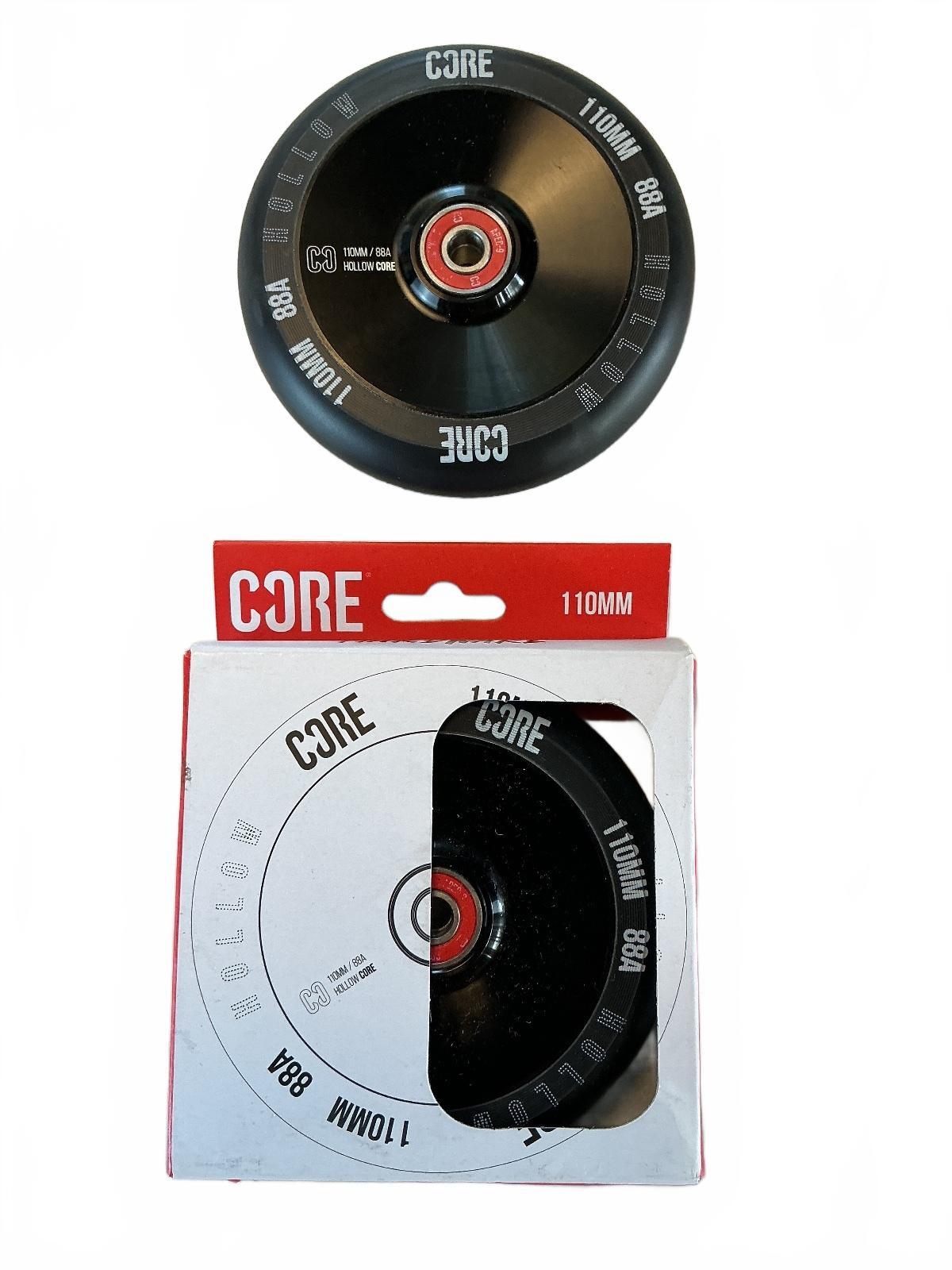 Two Core Hollowcore V2 Wheel Men 110mm Black 88A Hollow Core Skateboard Wheel