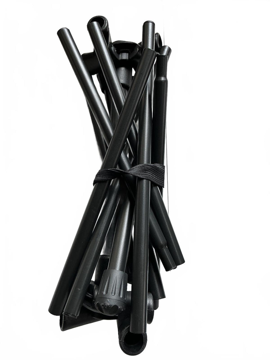 Compact Foldable Camping Chair Portable Outdoor Seat Black Size Standard