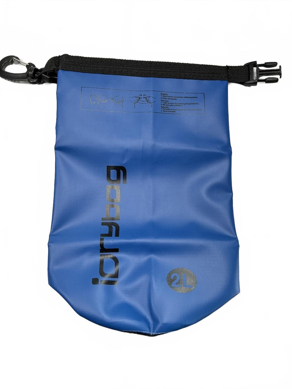iDrybag 30L Waterproof Outdoor Sports Backpack Blue