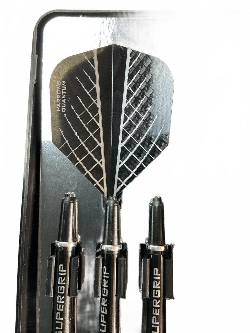 Harrows NX-Elite 90% 23g Men's Steel Tip Darts Supergrip Black Case