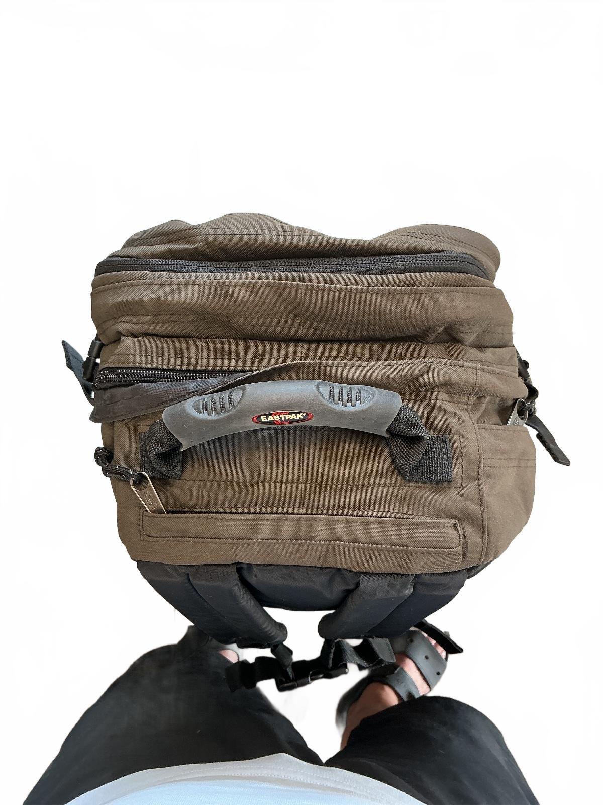 Eastpak Provider Large Capacity Backpack in Olive with Laptop Sleeve
