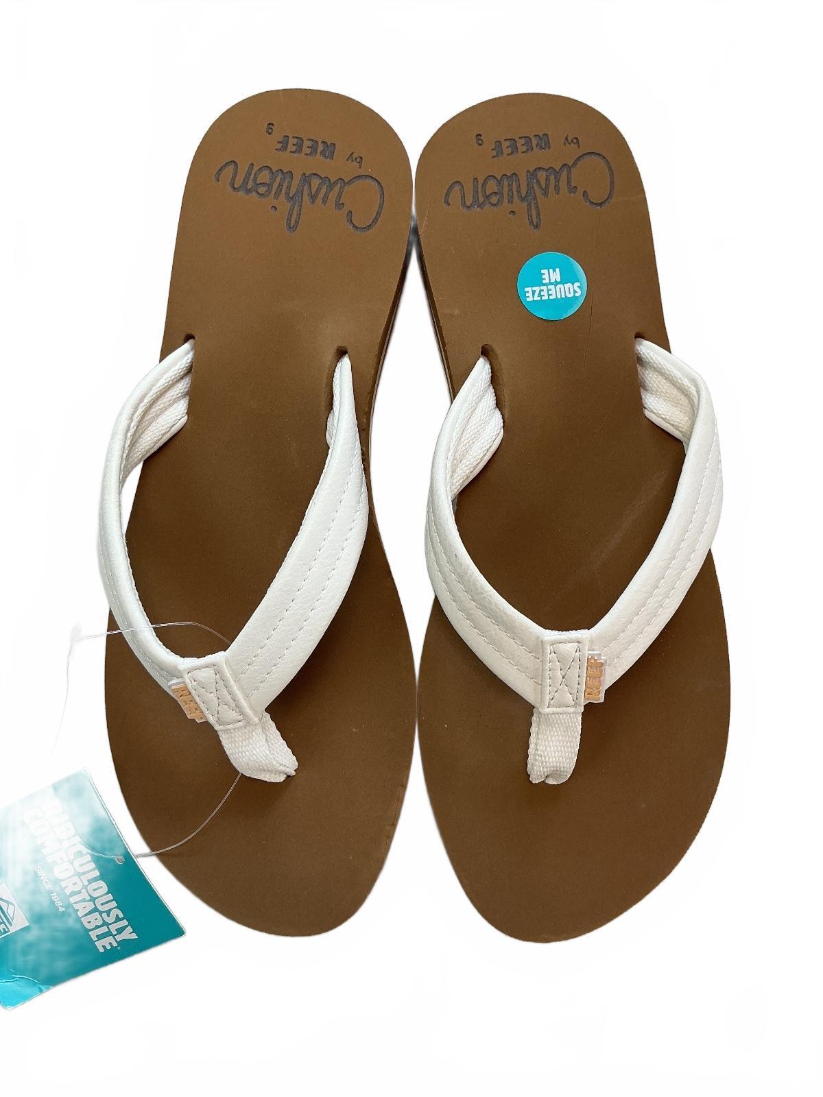 Reef Cushion Breeze Women's Flip Flop Sandals Size Uk 7 Comfortable Cloud