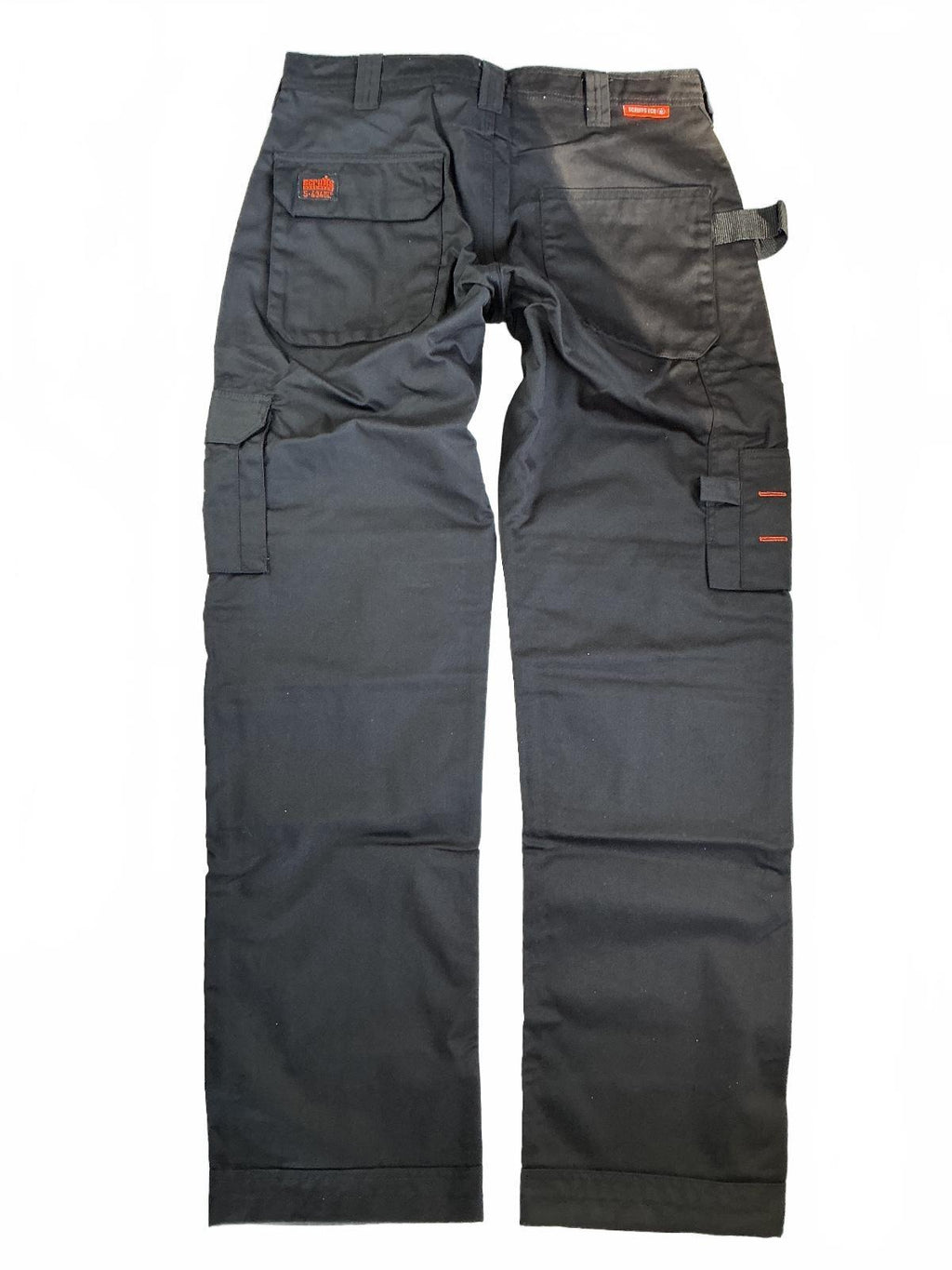 Scruffs Abratech Men's 34L Black Work Trousers Durable Multi-Pocket