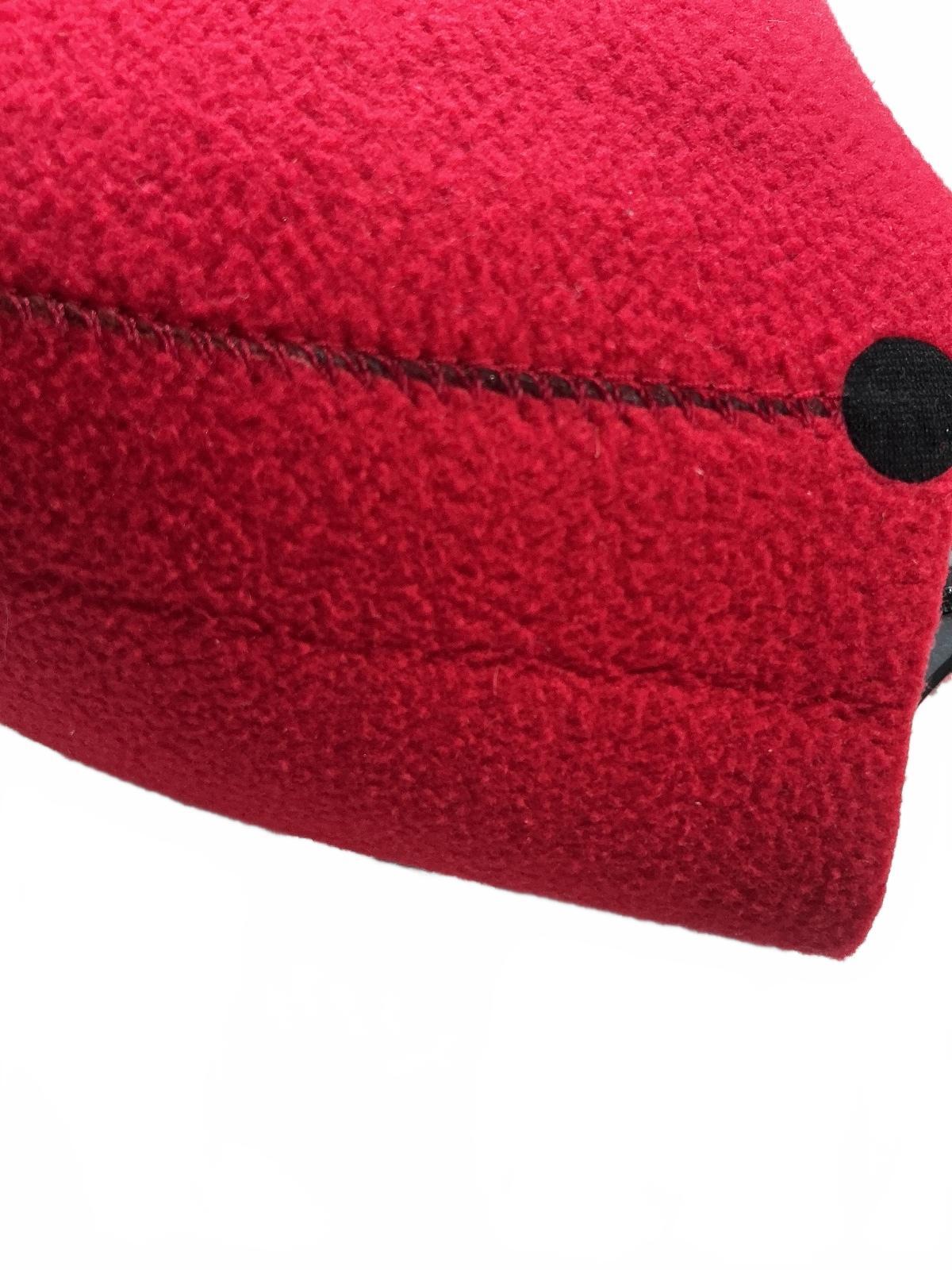 Zone3 Heat-Tech Neoprene Swim Cap Black Red Size S Thermal Protection
