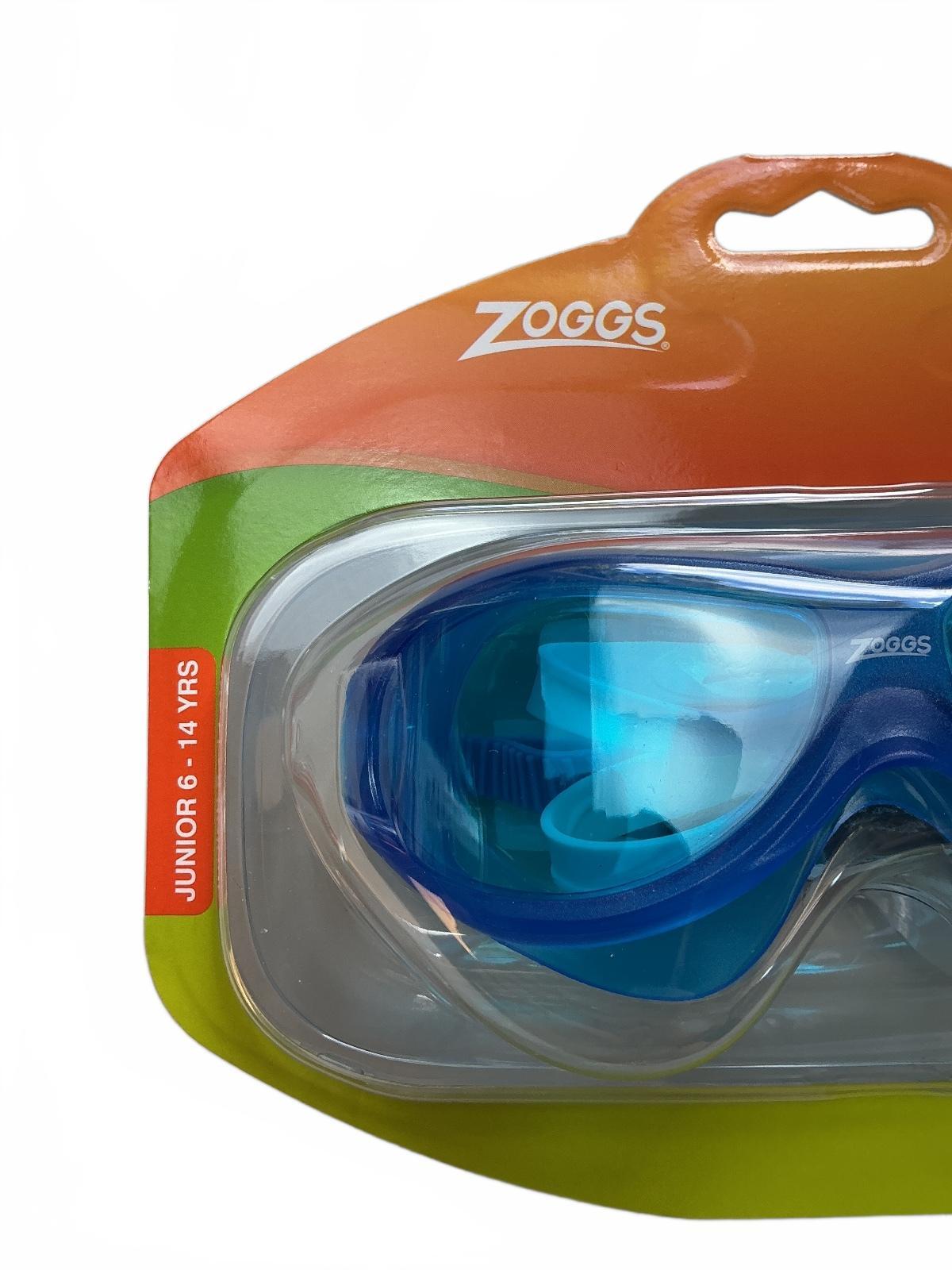 *NEW* Zoggs Phantom Junior Mask Swimming Goggles Blue Junior 6-14 Yrs