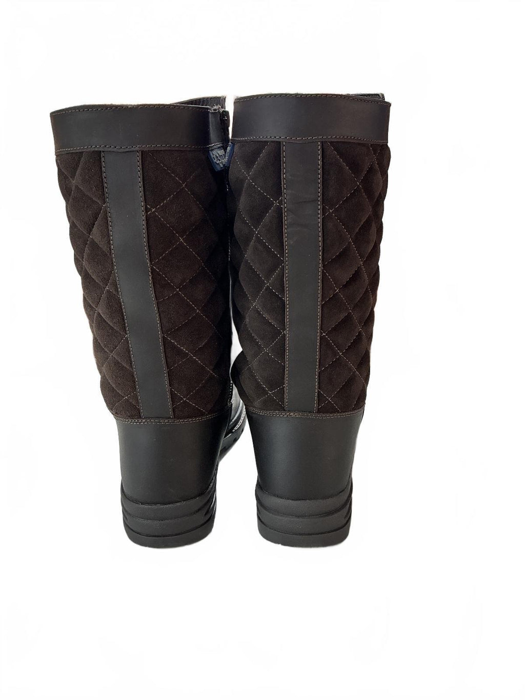 Cabot Elite Marlow Waterproof Breathable Women's Boot Size 8 Brown Quilted
