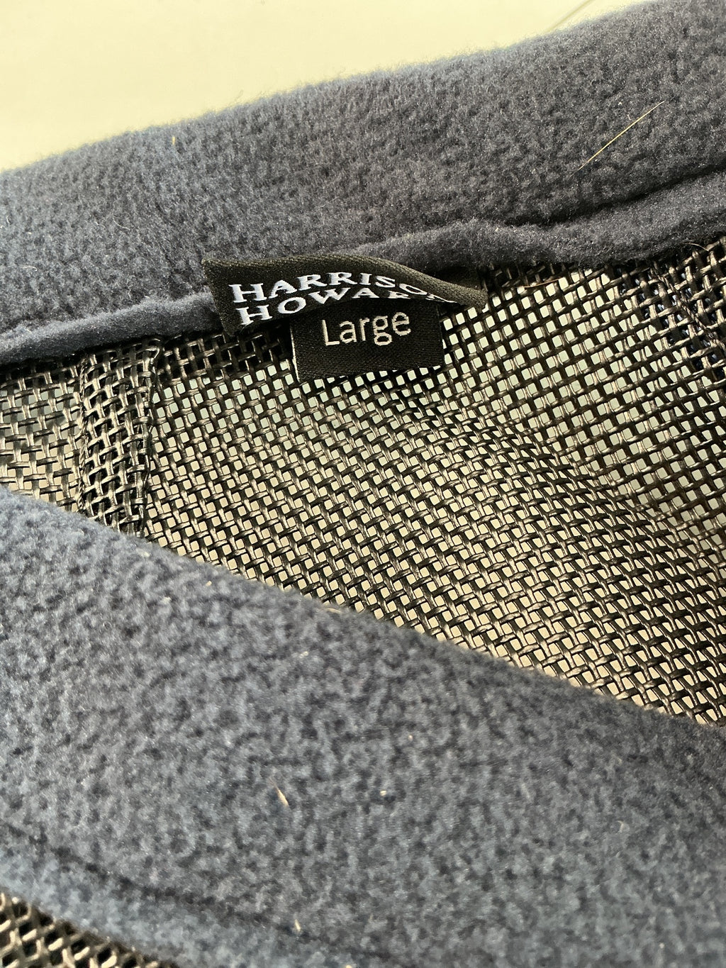Harrison Howard Unisex Fly Veil/Ear Bonnet Black Mesh Ultimate Maskology