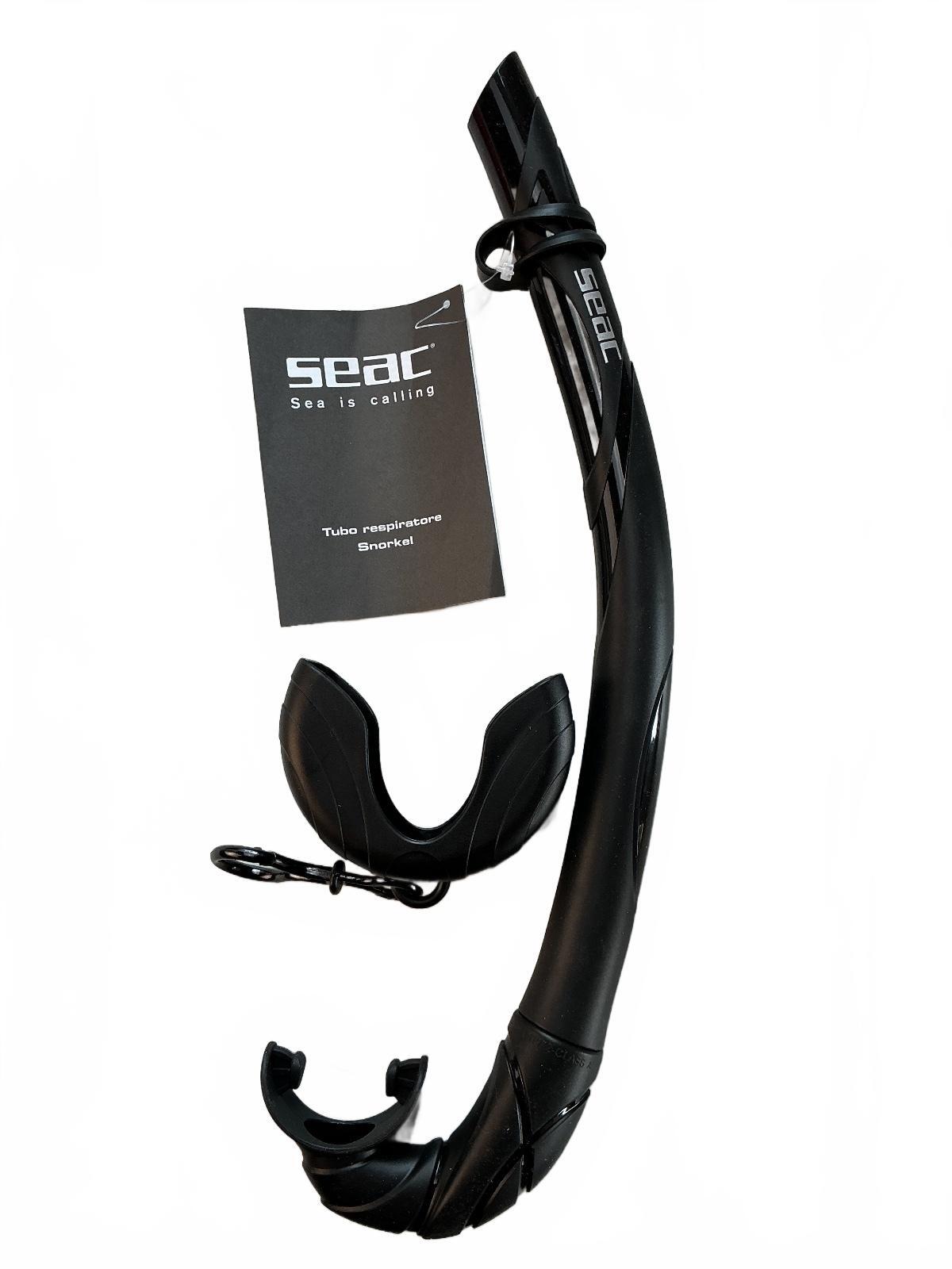 Seac Turtle Snorkel Black
