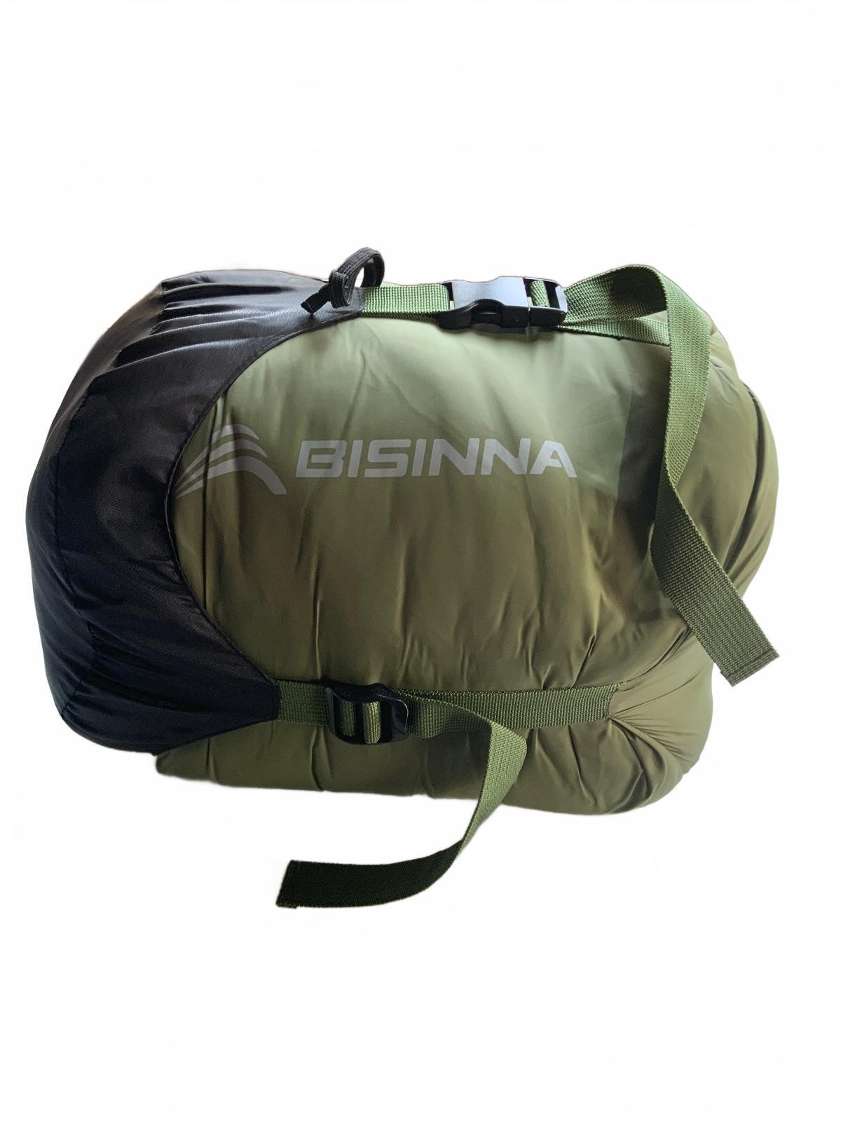 BISINNA HuanJian Mummy Sleeping Bag 215x85x40cm Green Outdoor Camping
