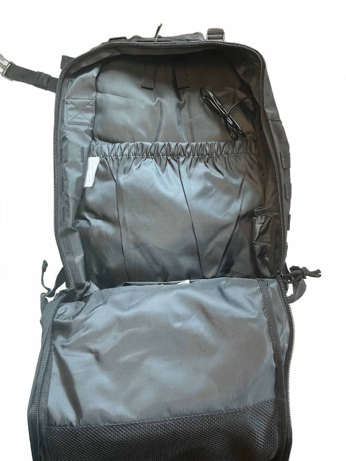 *NEW* Rockland B03 Tactical Backpack Black with Adjustable Straps