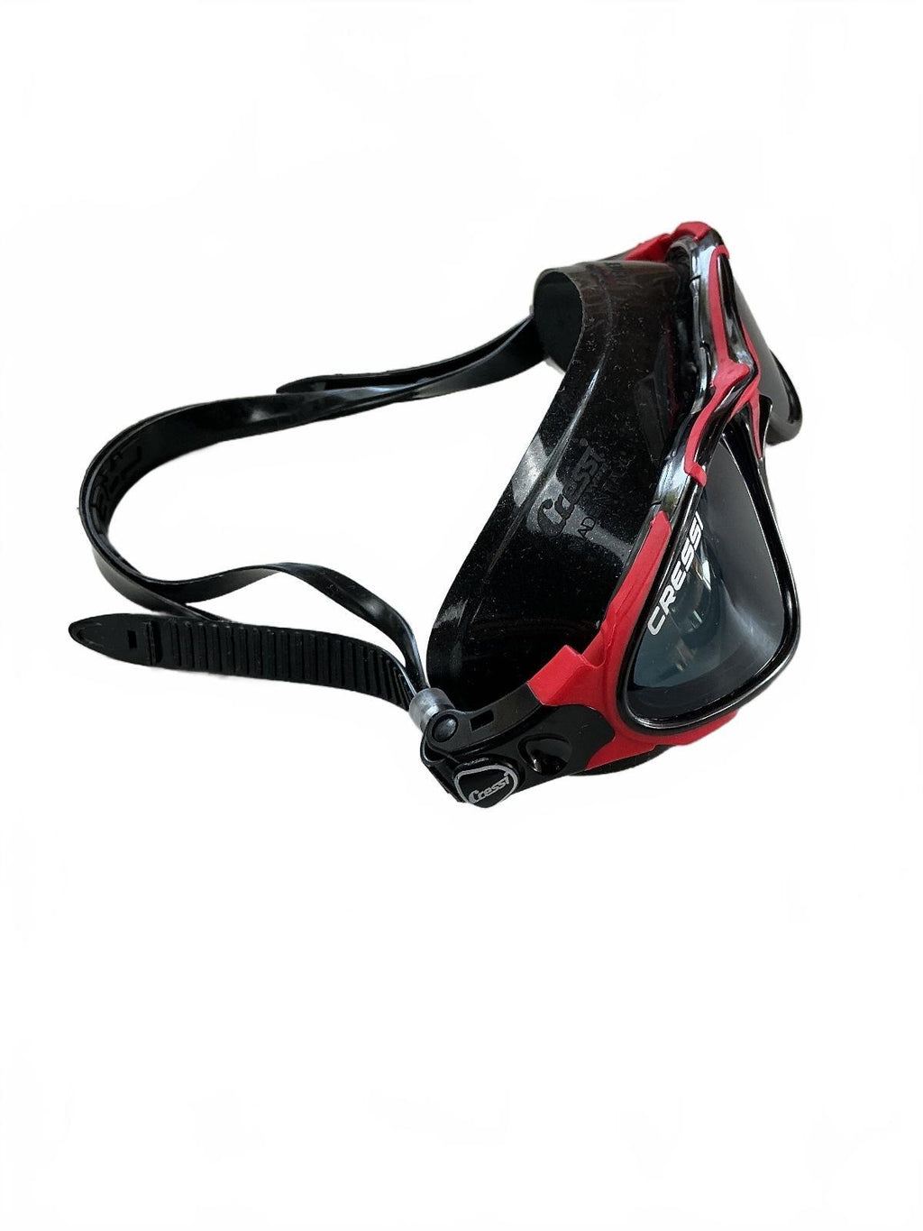 Cressi Planet Mask Red Black Snorkelling Swimming
