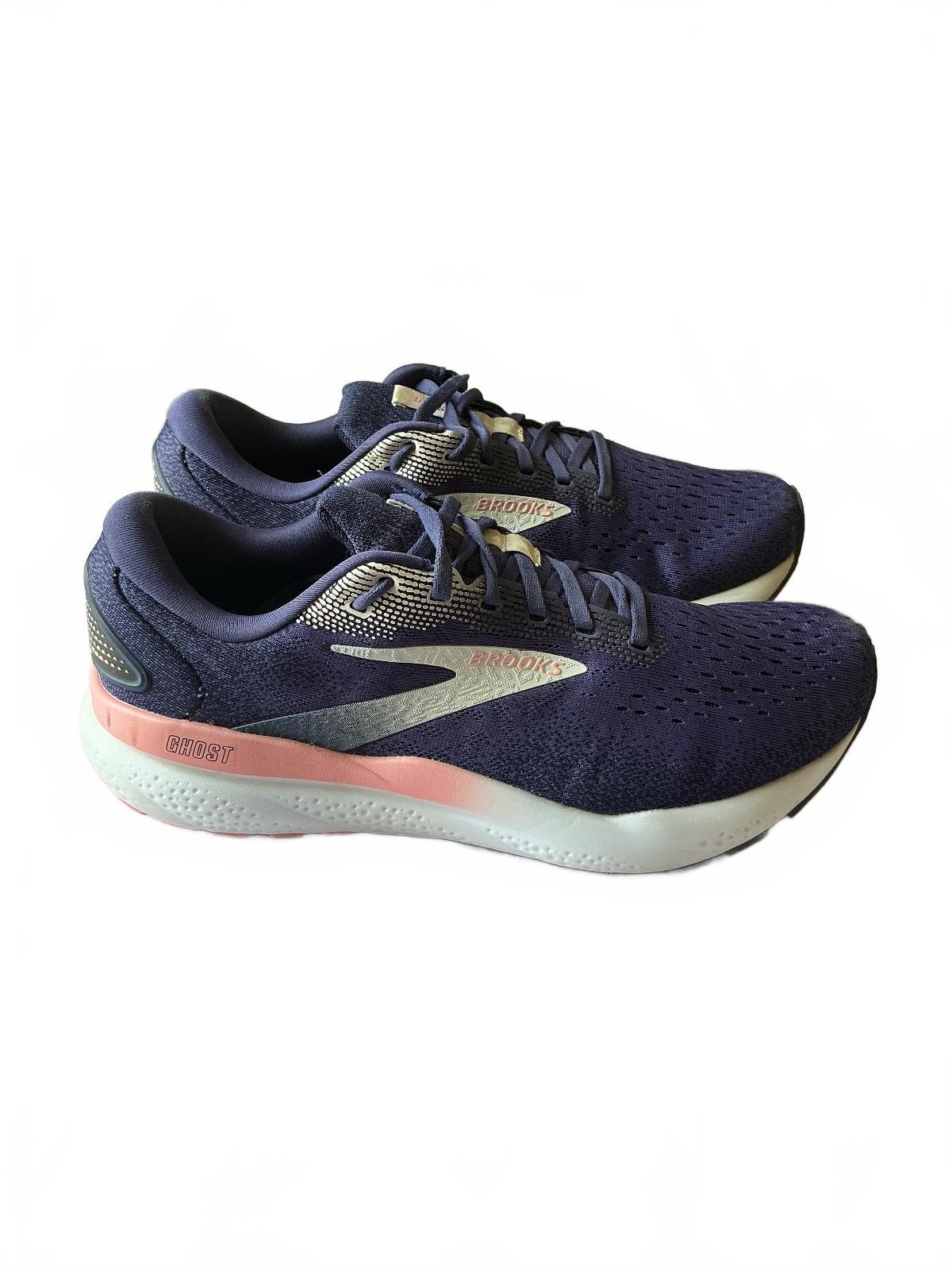 Brooks Ghost Running Shoes UK 8 Navy Pink