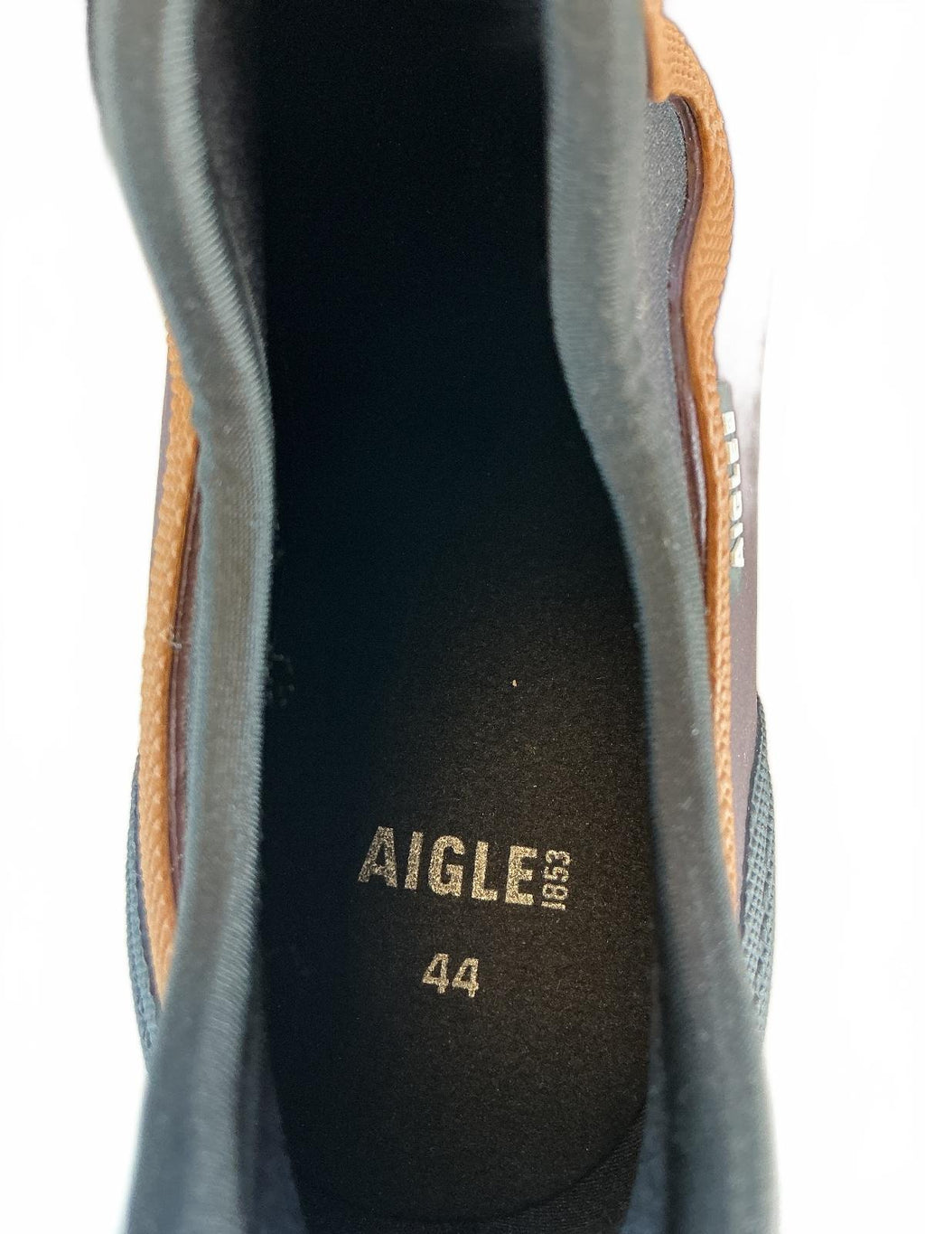 Aigle Lessfor Plus M2 Men Size 9.5 Brown Slip-On Waterproof Garden Shoes New