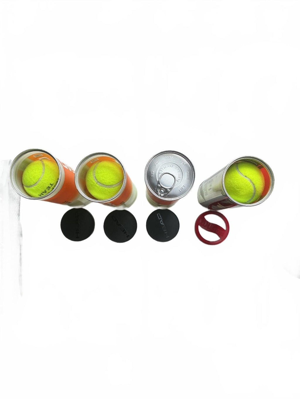 3*Head Radical Tennis Balls and Wilson Tour Slam Extra Duty 4 Pack