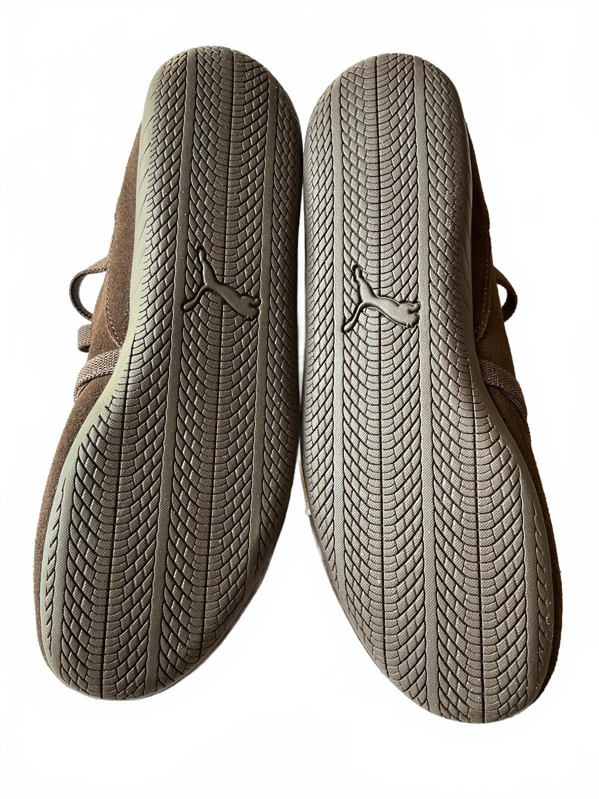 Puma Brown Speedcat Ballet Flats Size 6 UK Stylish Comfort