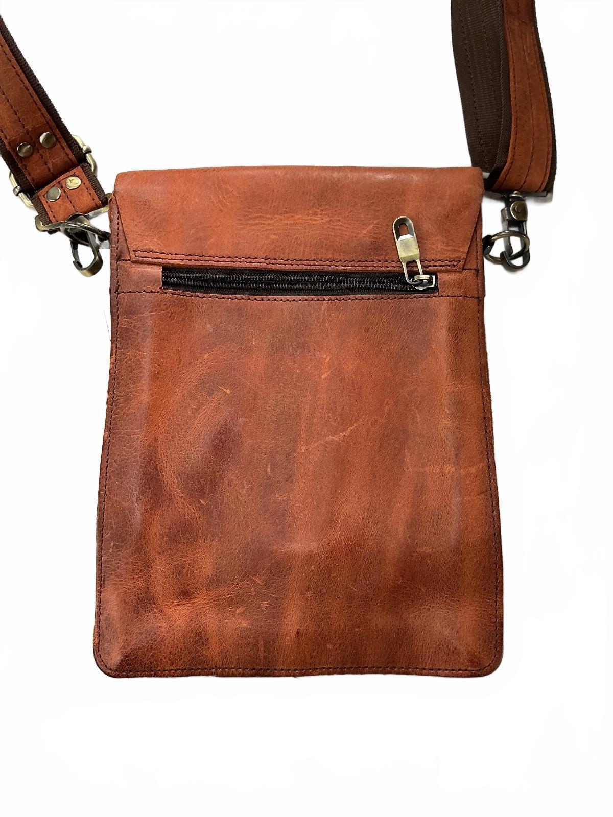 Oxford Chariot Luxury Bespoke Leather Messenger Bag Brown Vintage Patina