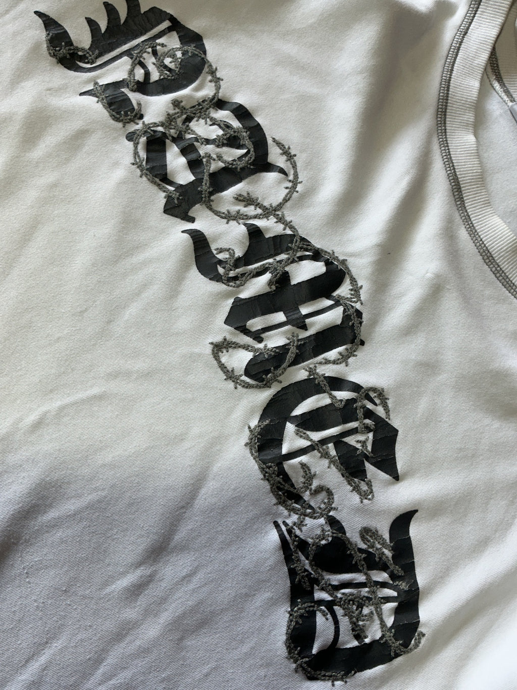 Named Collective White Graphic T-Shirt Small/Medium Casual Wear