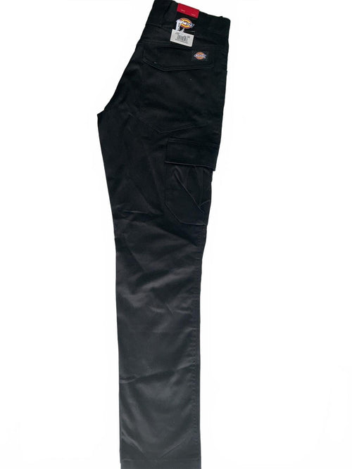 *NEW* Dickies FLEX Black Work Trousers Size 30x32 Durable Comfort Fit