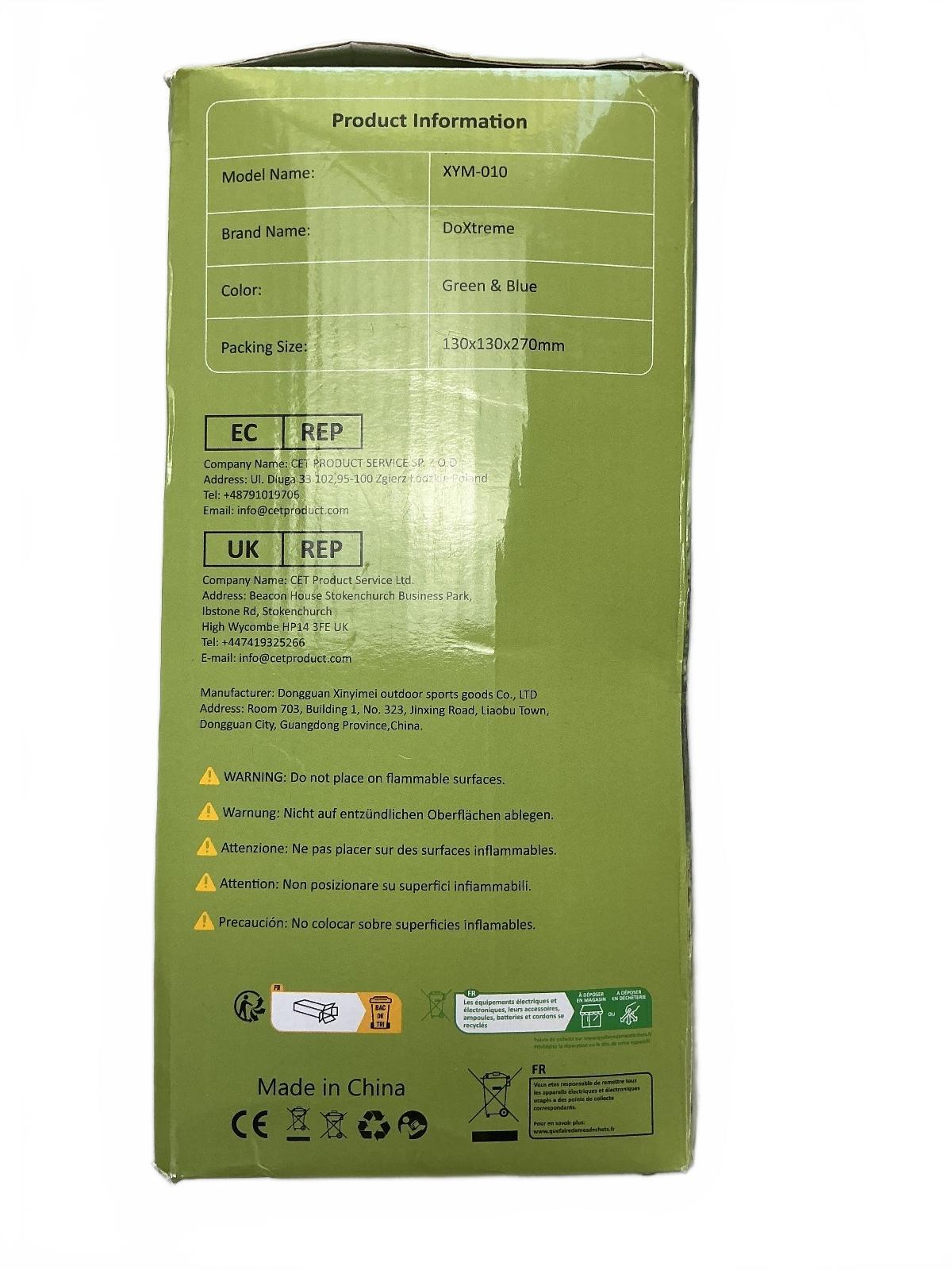 *NEW* Doxterme Camping Sleeping Pad XYM-010 130x130x270mm