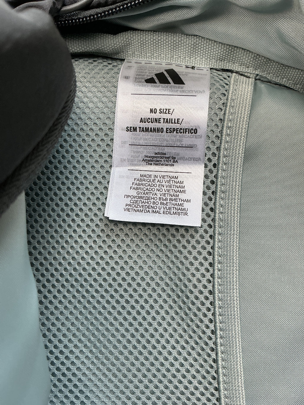 Adidas Backpack Must Haves Lightweight Durable Black Grey NWT