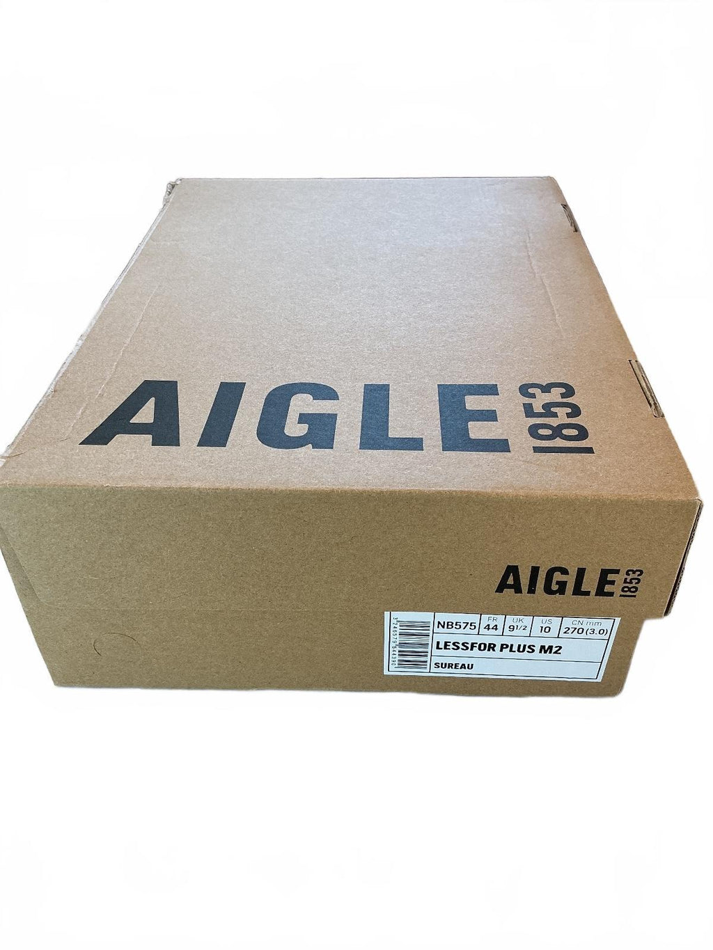 Aigle Lessfor Plus M2 Men Size 9.5 Brown Slip-On Waterproof Garden Shoes New