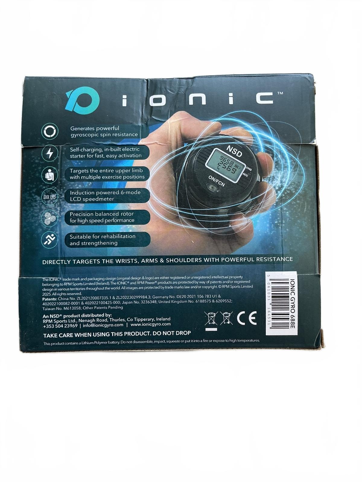 NSD Ionic Powerful Gyroscopic Wrist & Arm Trainer with Electric Starter