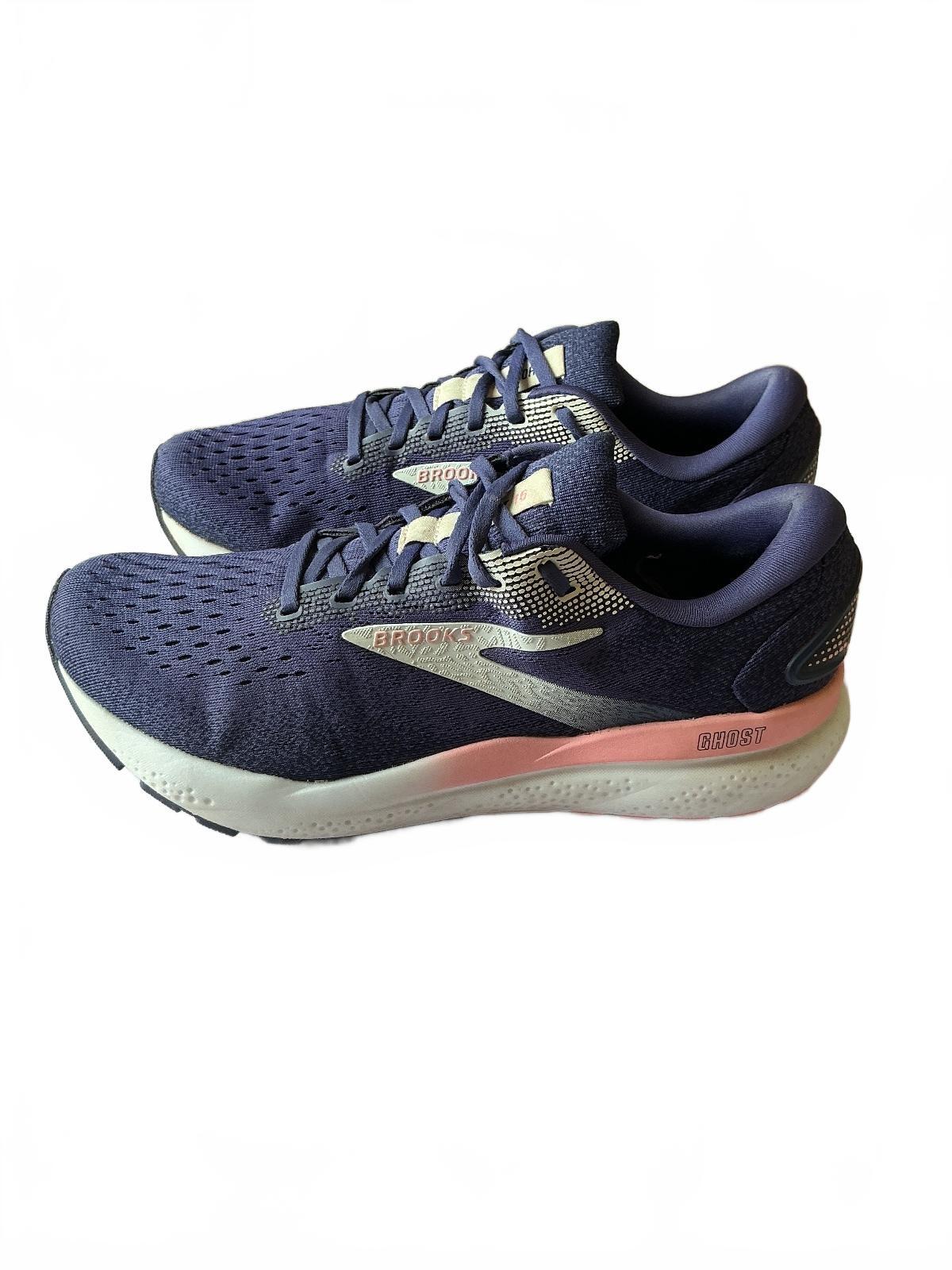 Brooks Ghost Running Shoes UK 8 Navy Pink