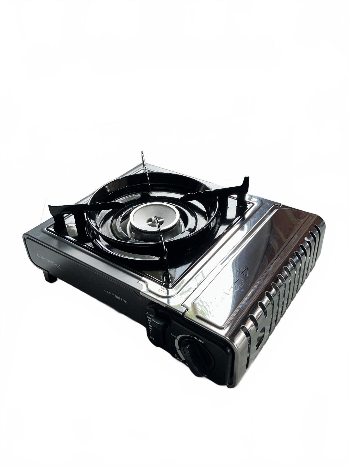 Campingaz Camp'Bistro 3 Portable Gas Stove with Carry Case - Compact Size