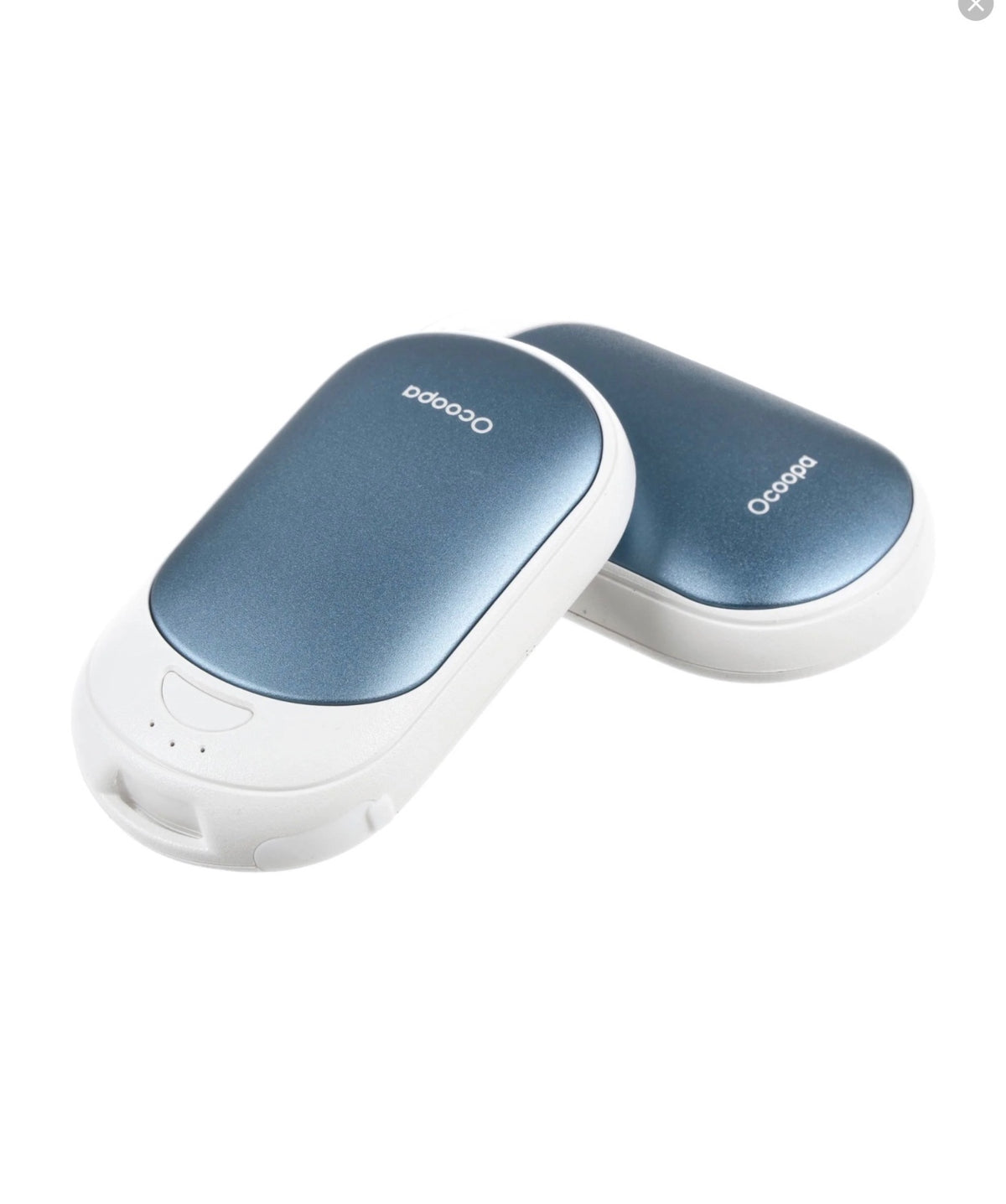 Ocoopa UT3 Lite Unisex Rechargeable Hand Warmers Magnetic Twins Blue Ultra Thin