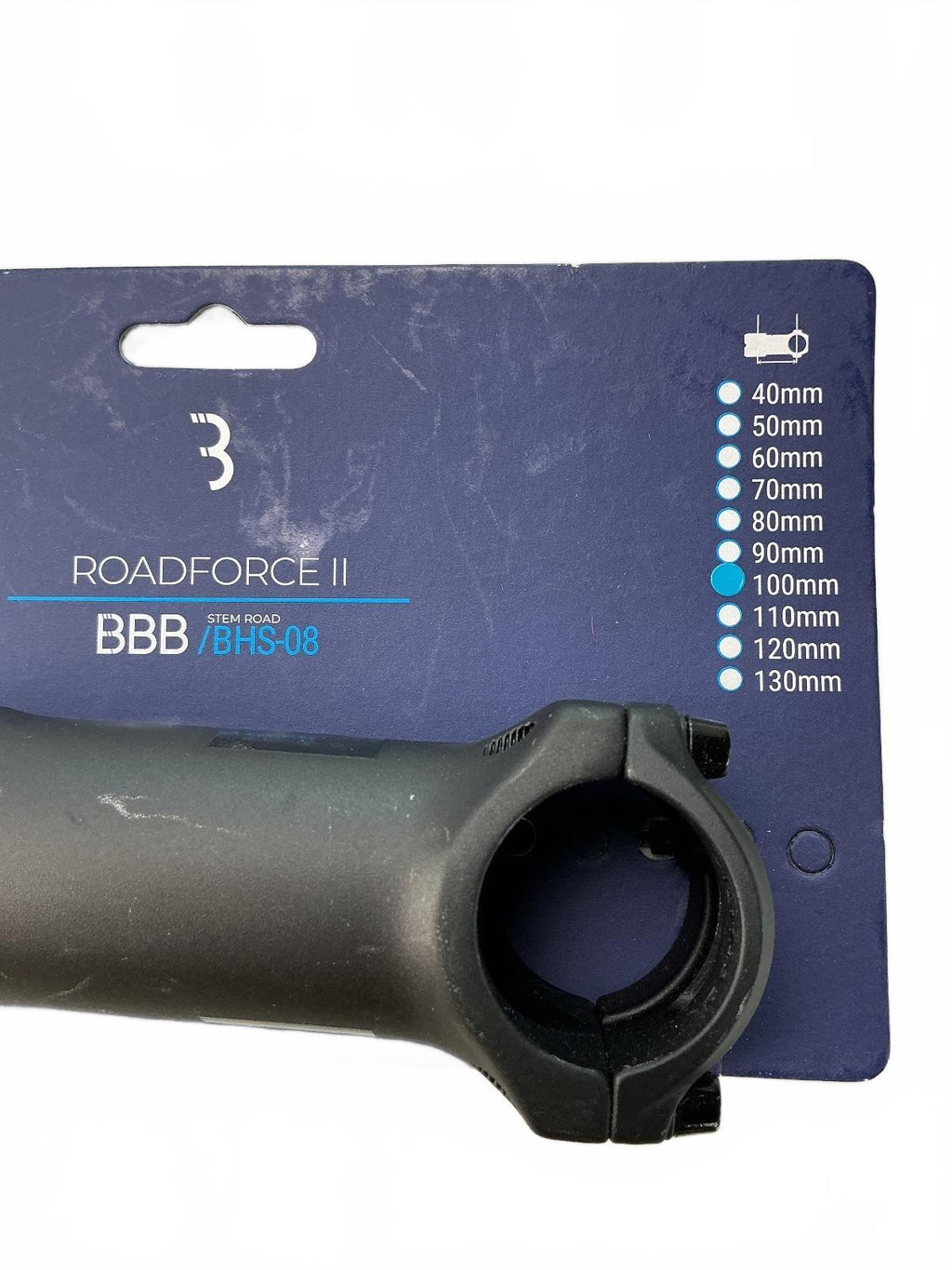 BBB Roadforce II Bicycle Stem 31.8mm Black 100mm