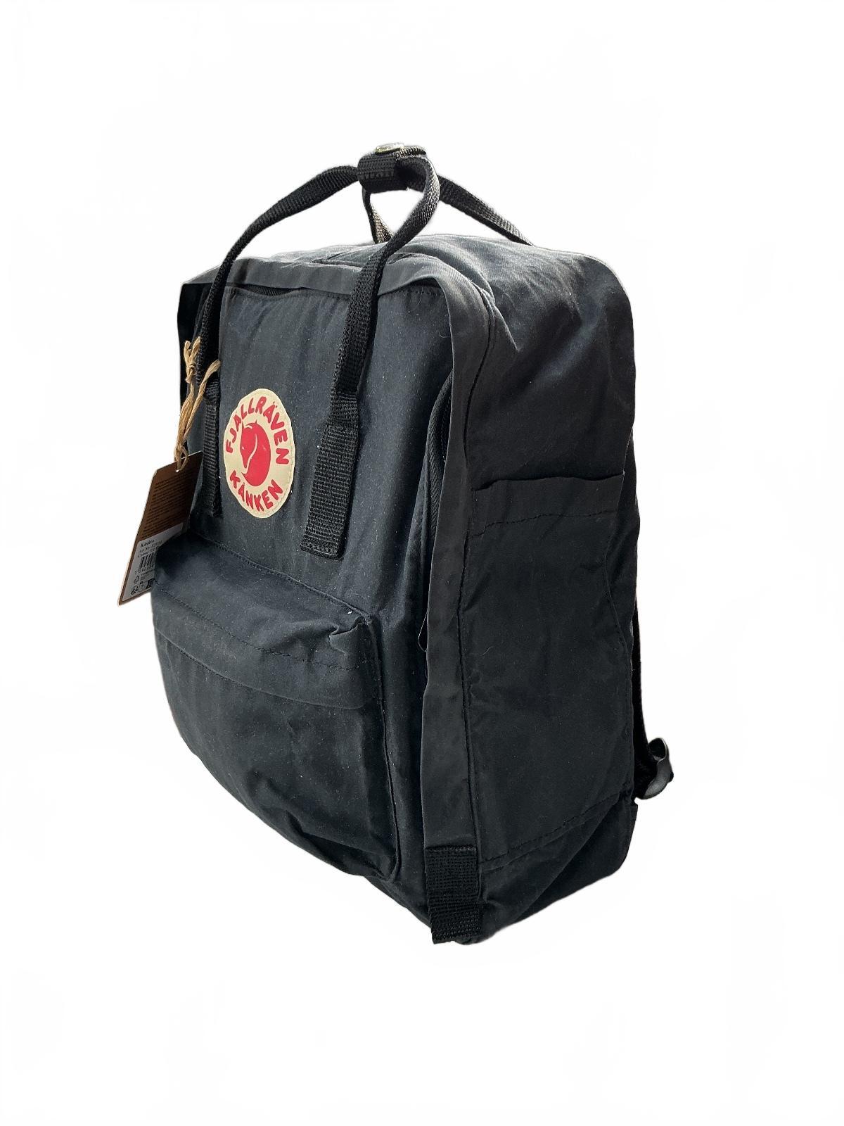Fjällräven Kånken Unisex Backpack Black New Durable Compact