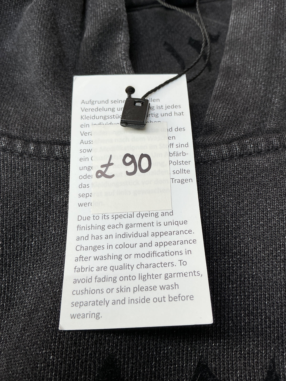 Arabic 13 Hoodie Unisex Regular S Black Unique Dyed Hooded Sweatshirt