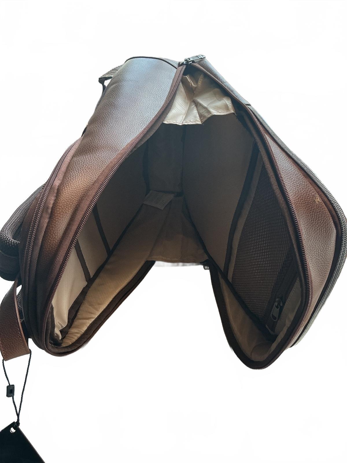 Samsonite Classic Leather Slim Backpack Fits Laptops Up to 14.1"