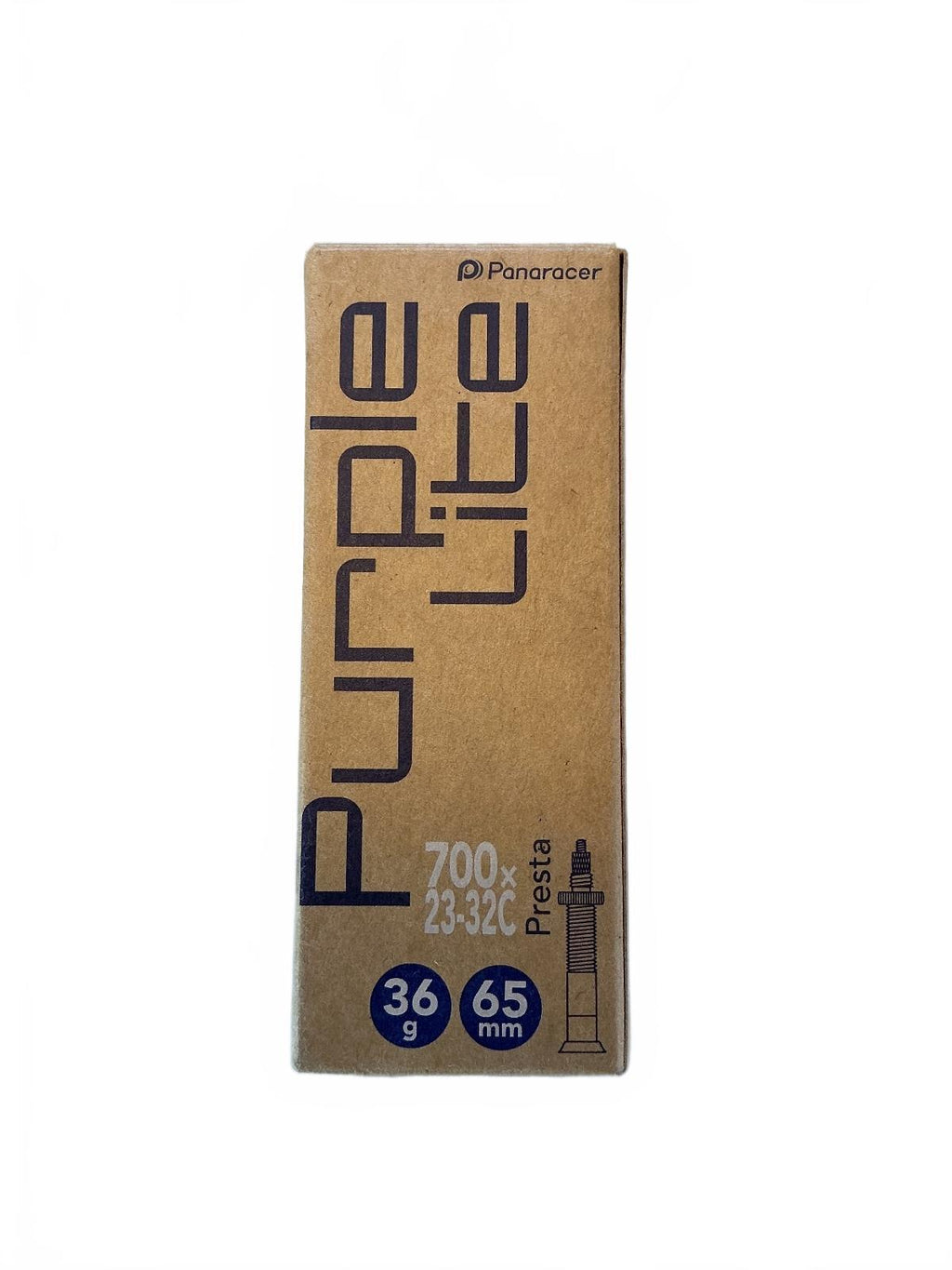 Panaracer Purple Lite Bicycle Inner Tube 700x23-32C Presta 65mm Lightweight