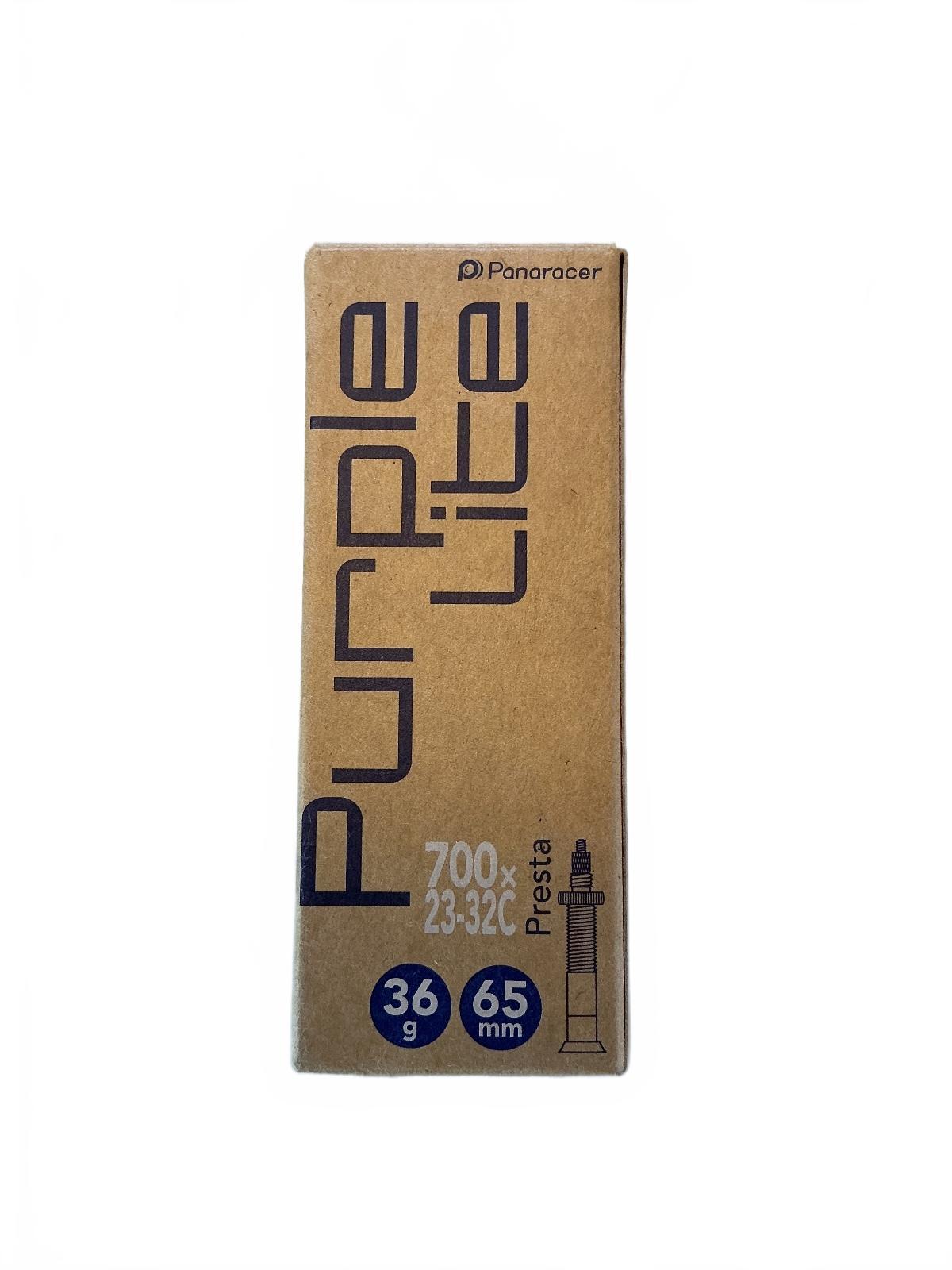 Panaracer Purple Lite Bicycle Inner Tube 700x23-32C Presta 65mm Lightweight