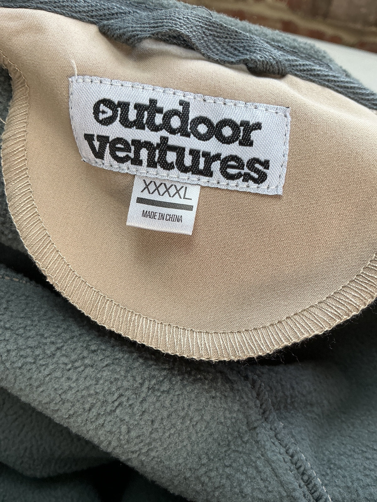 Outdoor Ventures Ladies XXXXL Beige Hooded Waterproof Casual Coat New