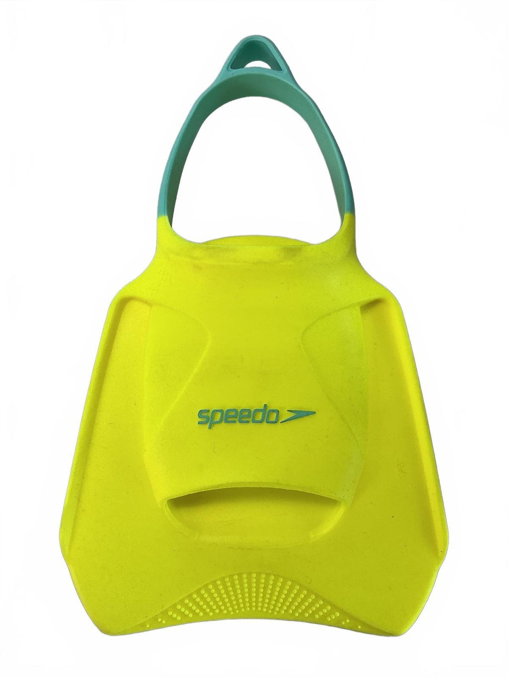 Speedo Biofuse Fitness Fin Unisex UK 2-4 Yellow Comfortable Training