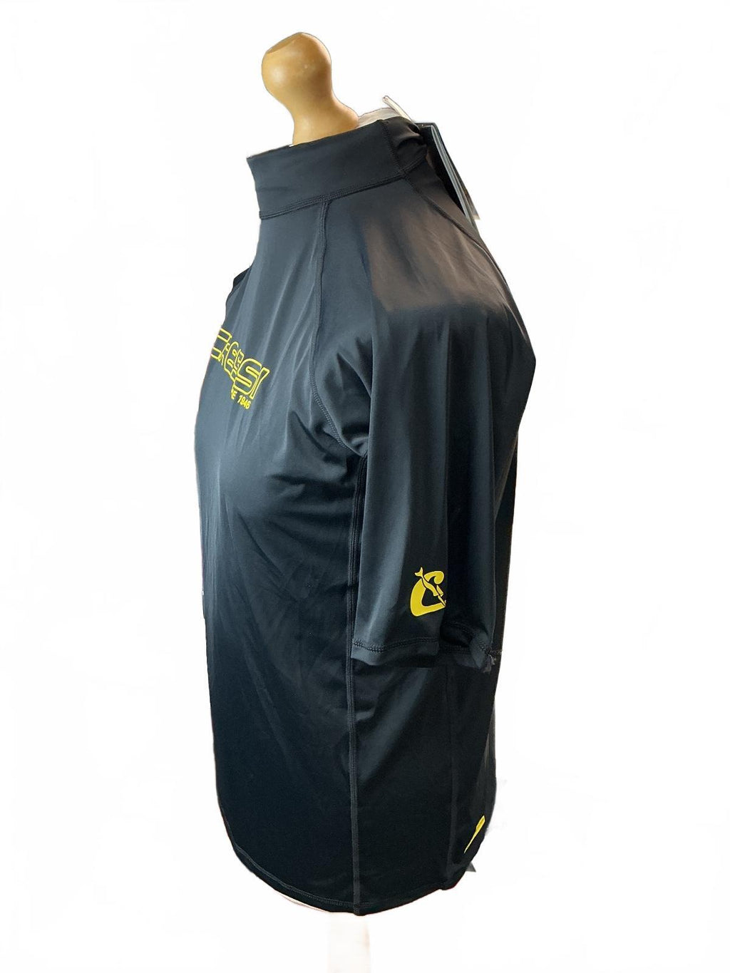 Cressi Rashguard Man XL Black Quick-Drying Lightweight UV Protection